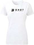 T-Shirt Mulher TEAM 2.0 Branca SHOT