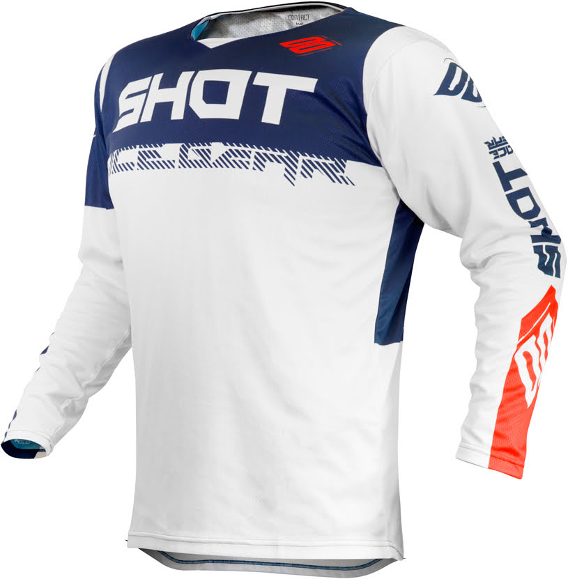 Camisola CONTACT TRUST Azul / Vermelha SHOT