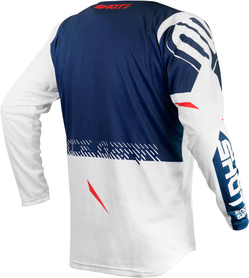 Camisola CONTACT TRUST Azul / Vermelha SHOT