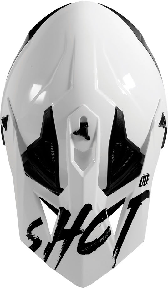 Capacete LITE SOLID Branco brilho SHOT