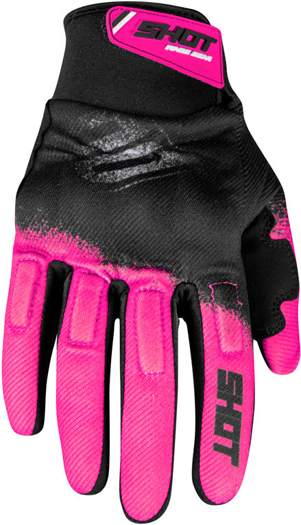 Luvas DRIFT SMOKE Rosa neon SHOT
