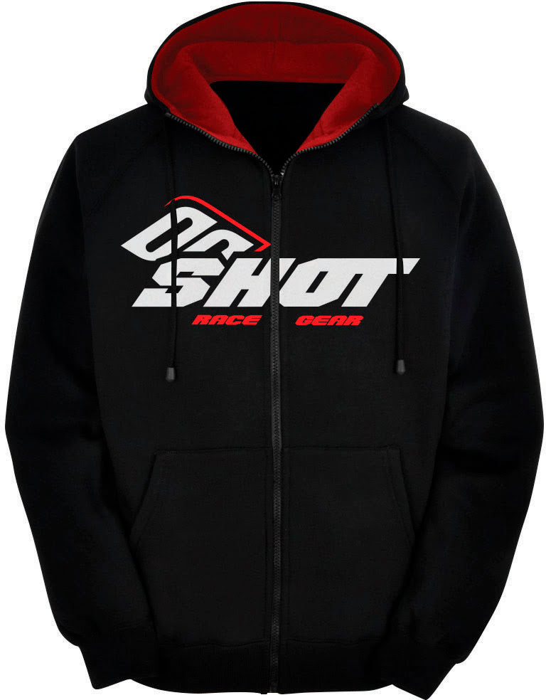 Sweat homem TEAM Preta / Vermelha SHOT