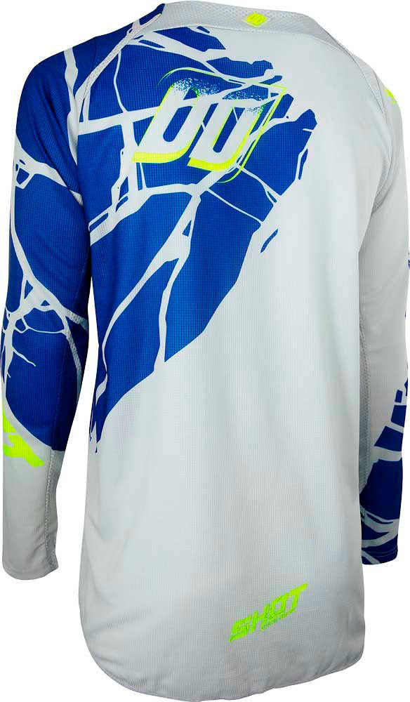 Camisola AEROLITE MAGMA Azul / Amarela neon SHOT