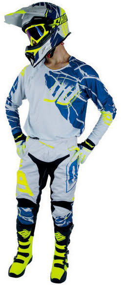 Camisola AEROLITE MAGMA Azul / Amarela neon SHOT