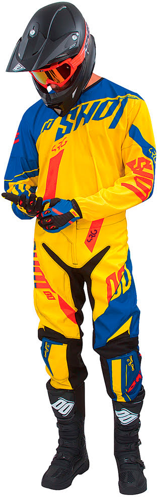 Camisola FLEXOR SYSTEM Amarela / Azul SHOT