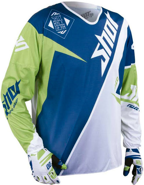 Camisola FLEXOR MAROON Azul / Verde SHOT