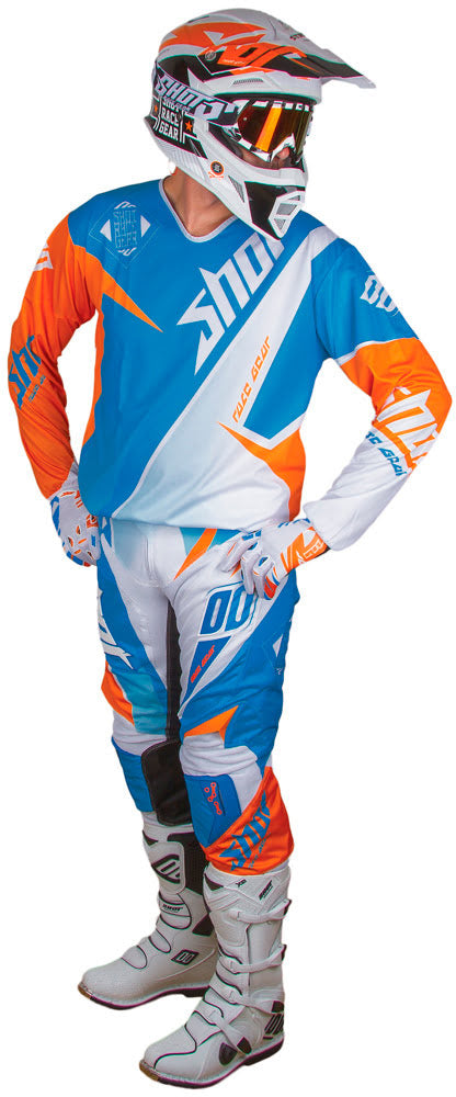 Camisola FLEXOR MAROON Azul / Laranja SHOT