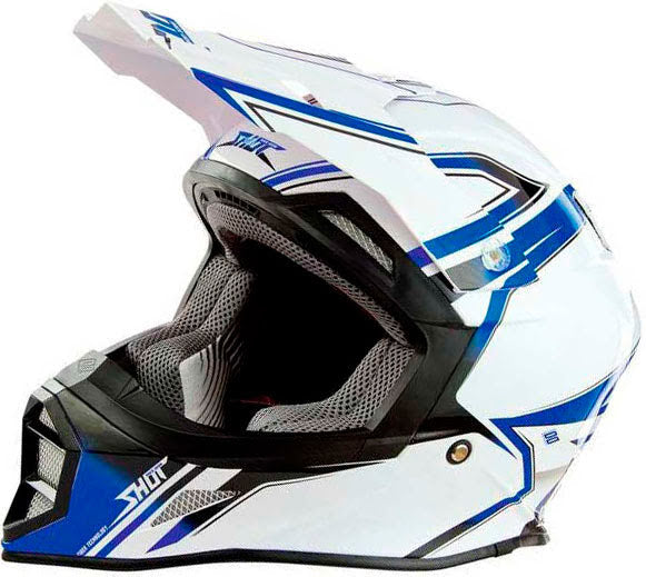 Capacete STRIKER RAGE Azul SHOT