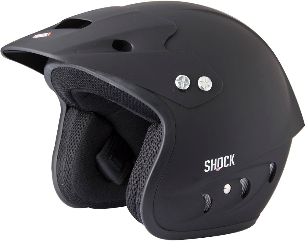 Capacete Jet SHOCK Preto mate SHOT