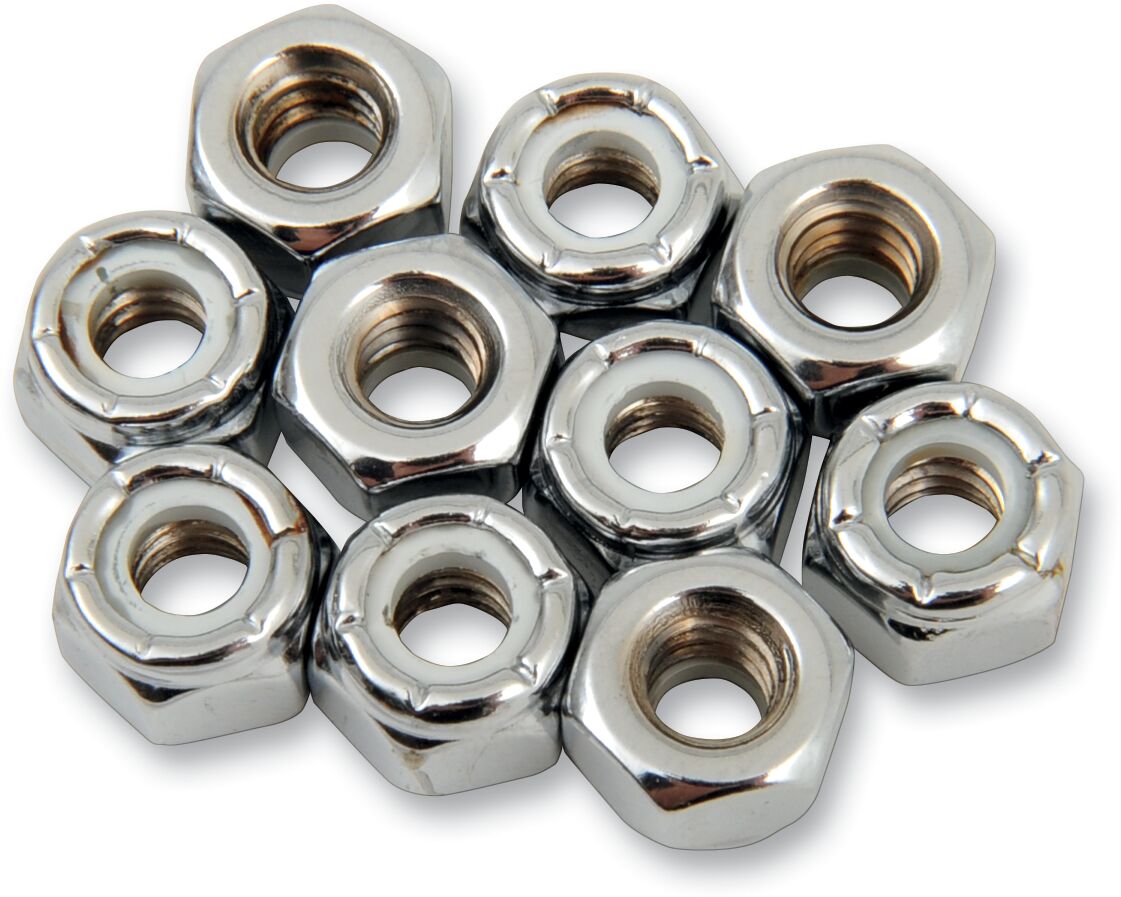1/4-20 CHR NYLON NUT
