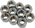 7/16-14 CHR NYLN NUT