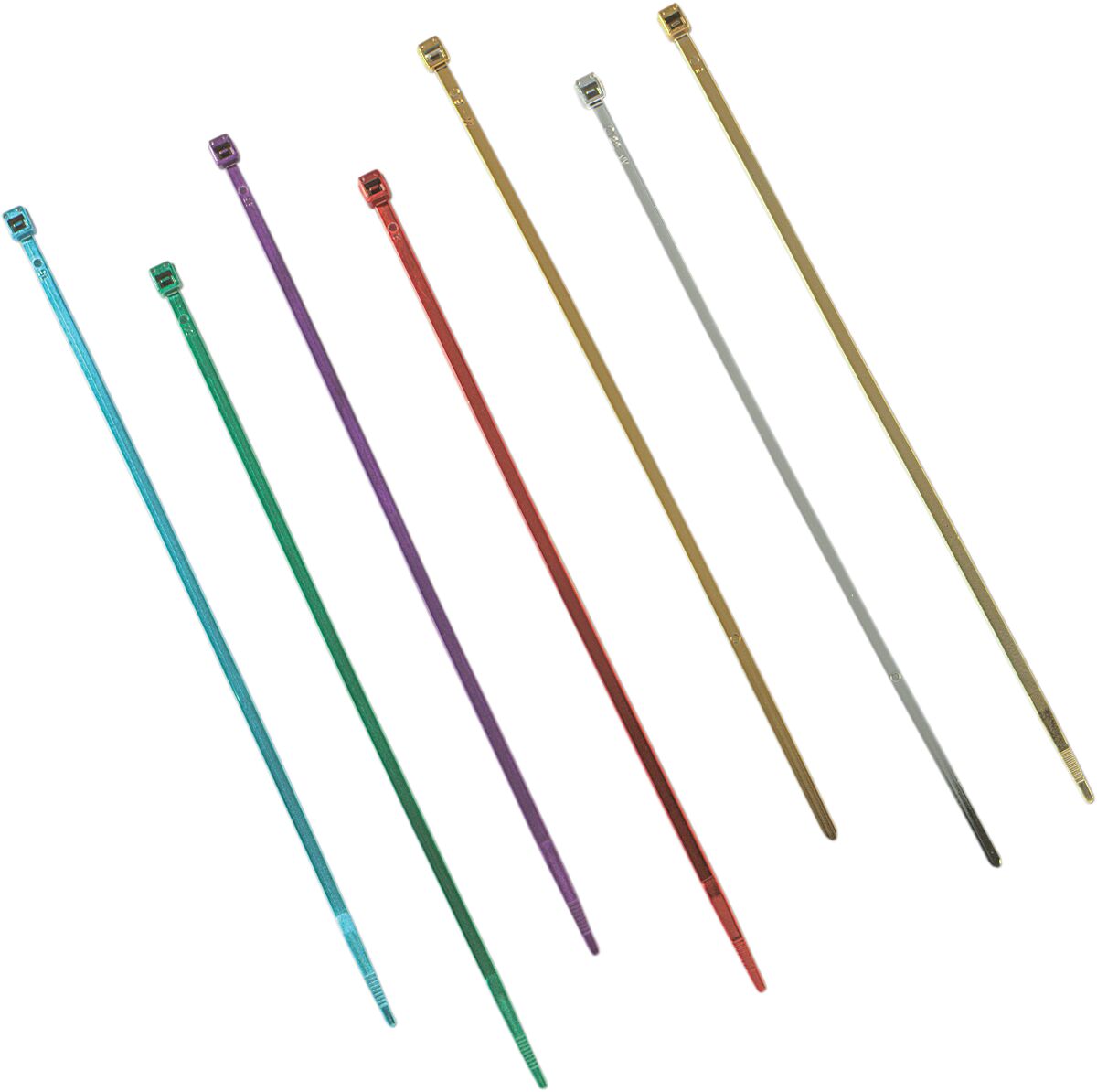 CHROME CABLE TIE 7 10 PK