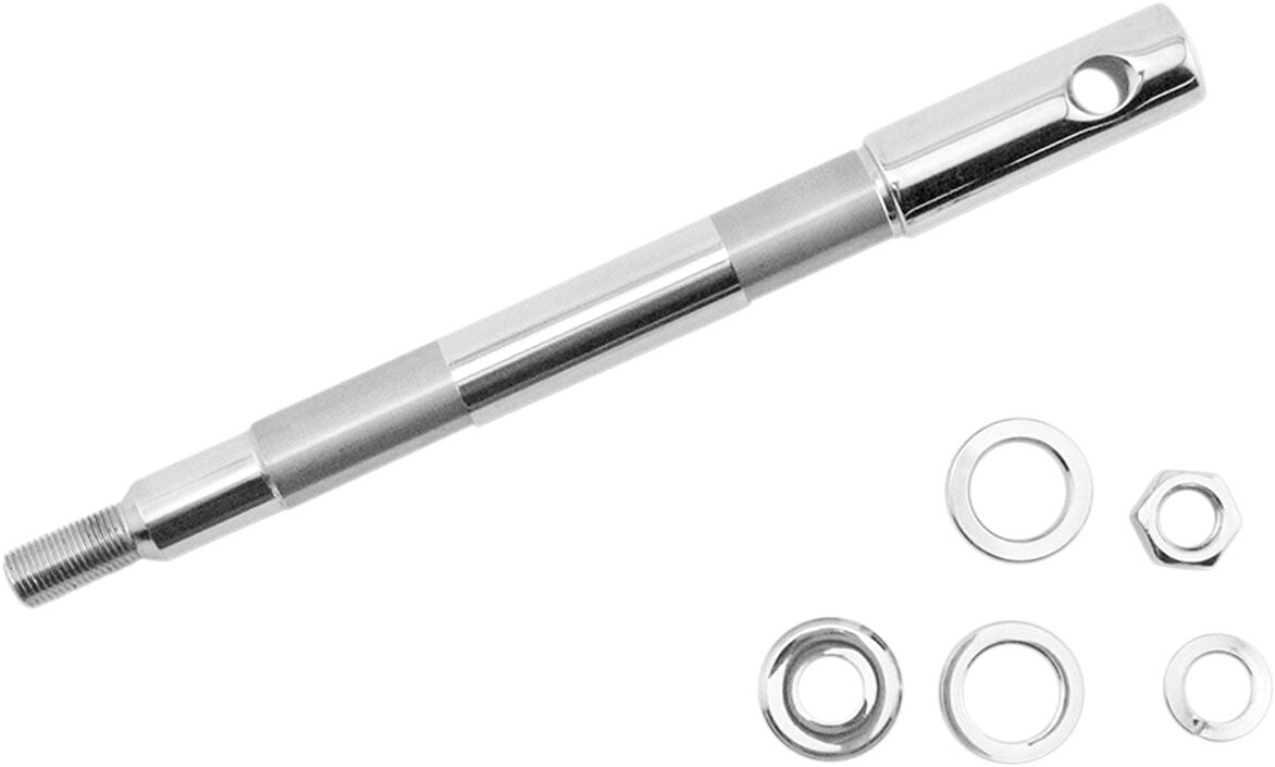 AXLE FRT CHR 00-03FXD/XL/FXR