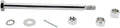 AXLE REAR CHR 79-99 XL