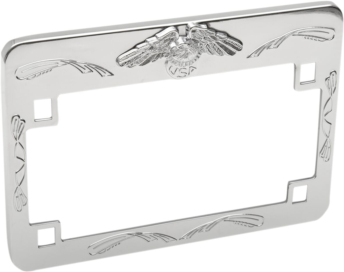 EAGLE LIC FRAME CHROME