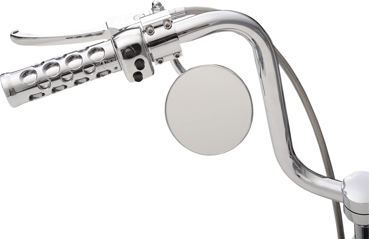 4ROUND MIRROR ADJ STEM