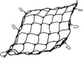 SUPER NET - BLACK - 38CM x 38C