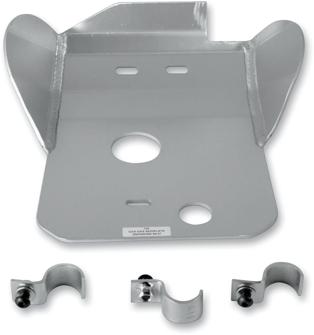SKID PLATE ALUM GAS GAS 98-05