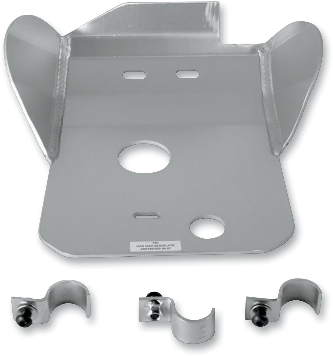 SKID PLATE ALUM GAS GAS 98-05
