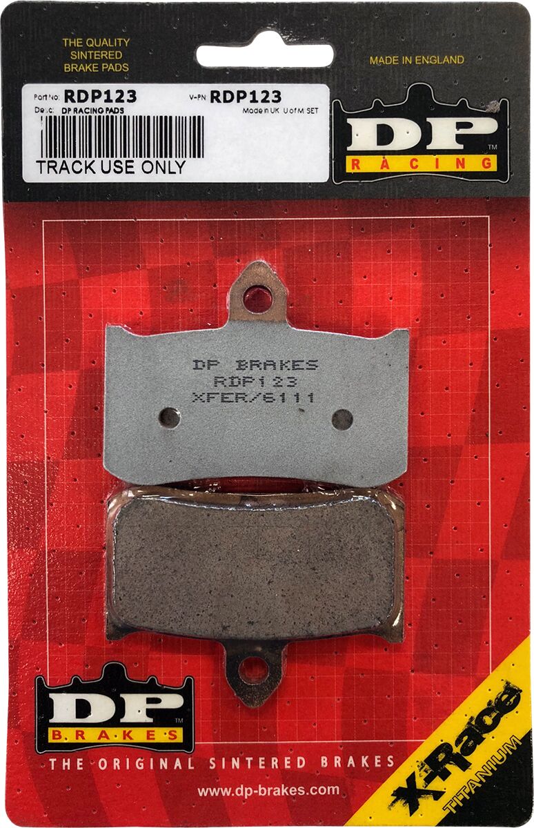 BRAKE PAD RDP HON FRT