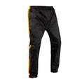 OXFORD CALÇAS DE CHUVA PRETO/LARANJA