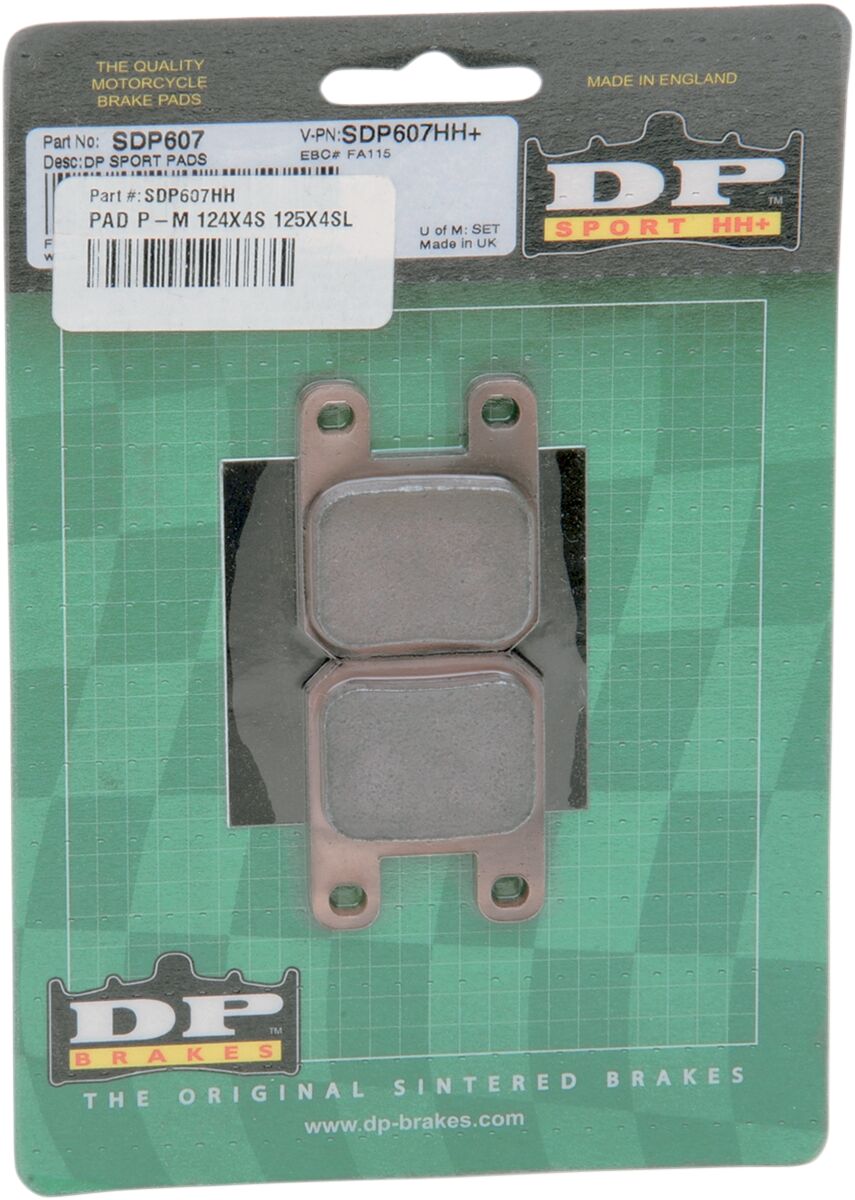 BRAKE PAD P-M 124X4S 125X4SL